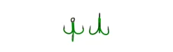 Anzuelos Madcat A-Static Treble 6X Hook 4 uds