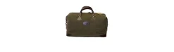 Bolsa de Viaje Pasión Morena Tweed Piel Verde