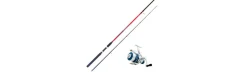 Combo Vega Caña Santana Max 180 + Carrete Vega Duetto 40 + Hilo