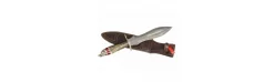 Cuchillo de Lujo Muela Lupus Damasco