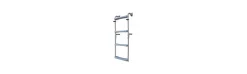 Escalera Plegable Inox 90º