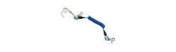 Extensor de Acero Cressi con Gancho + 2 Mosquetones