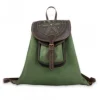 Mochila Artesanal Serraje Verde