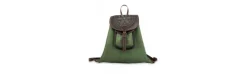 Mochila Artesanal Serraje Verde