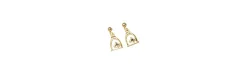 Pendientes con Estribos y Caballos