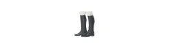 Polainas Super Soft de Cuero con Fuelle