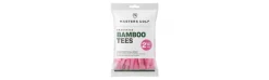 Tees Bamboo Masters 2 1/4" 20 Unidades Rosa